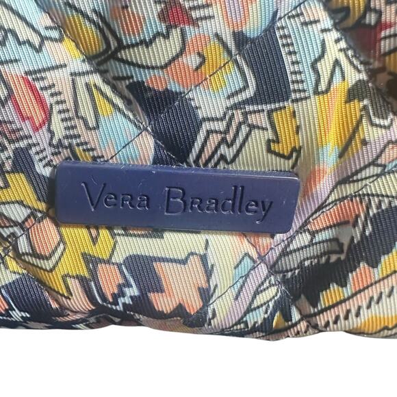 Vera Bradley Iconic Campus small Backpack Quilted Print Tangier Paisley - Picture 9 of 9